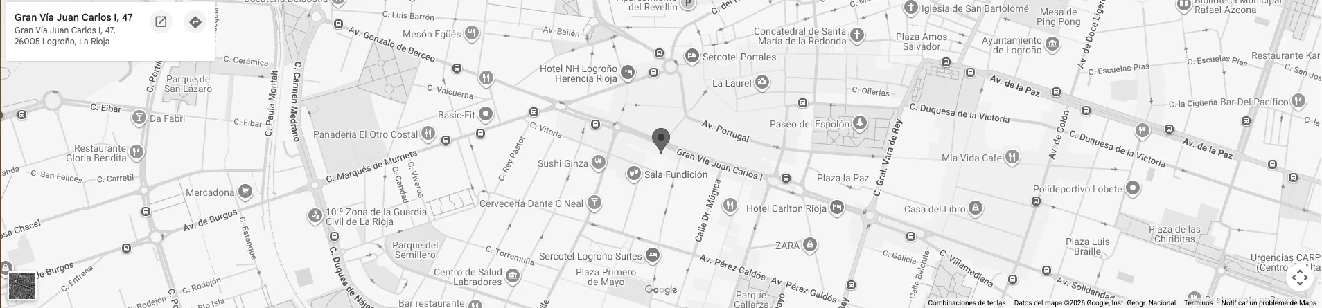 Emplacement du Camping Rioja Verde à Logroño